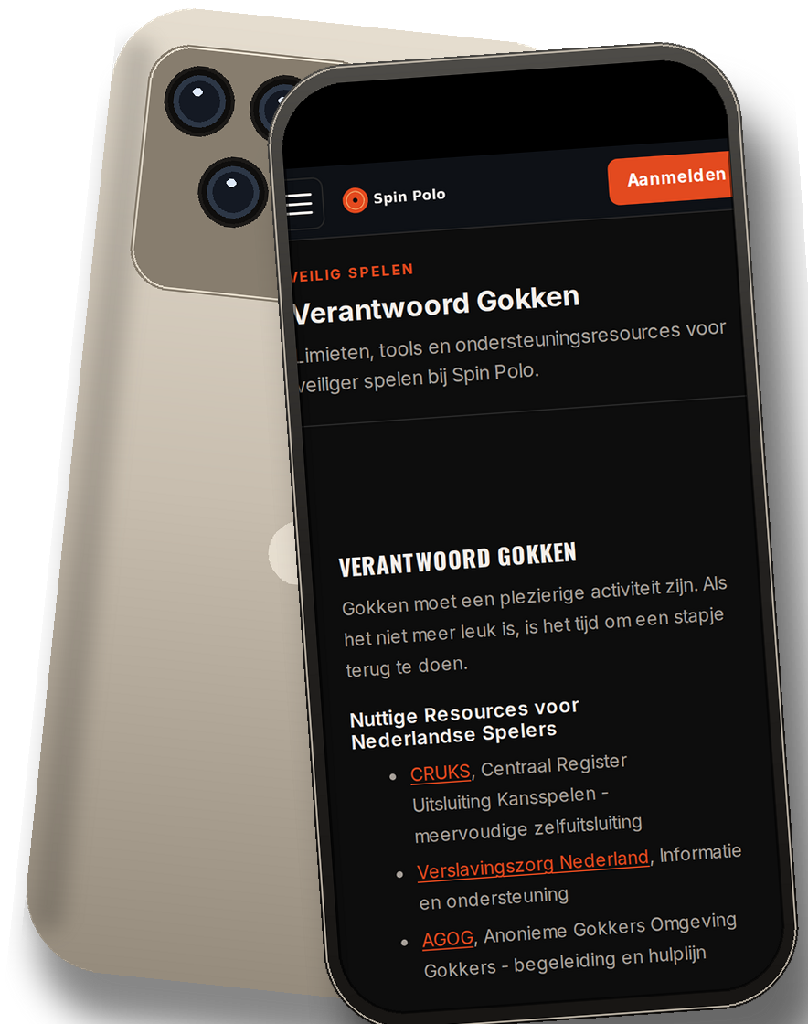 Spin Polo Casino verantwoord spelen instellingen op mobiel met stort-, verlies- en tijdslimieten plus zelfuitsluiting